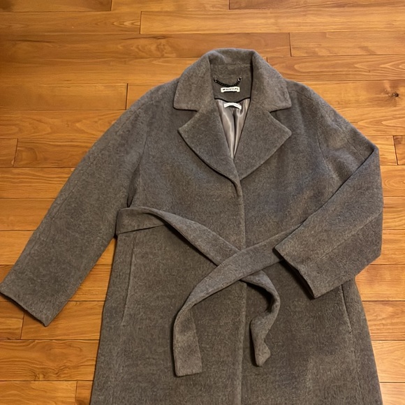 WHISTLES wool coat with belt - Picture 2 of 11